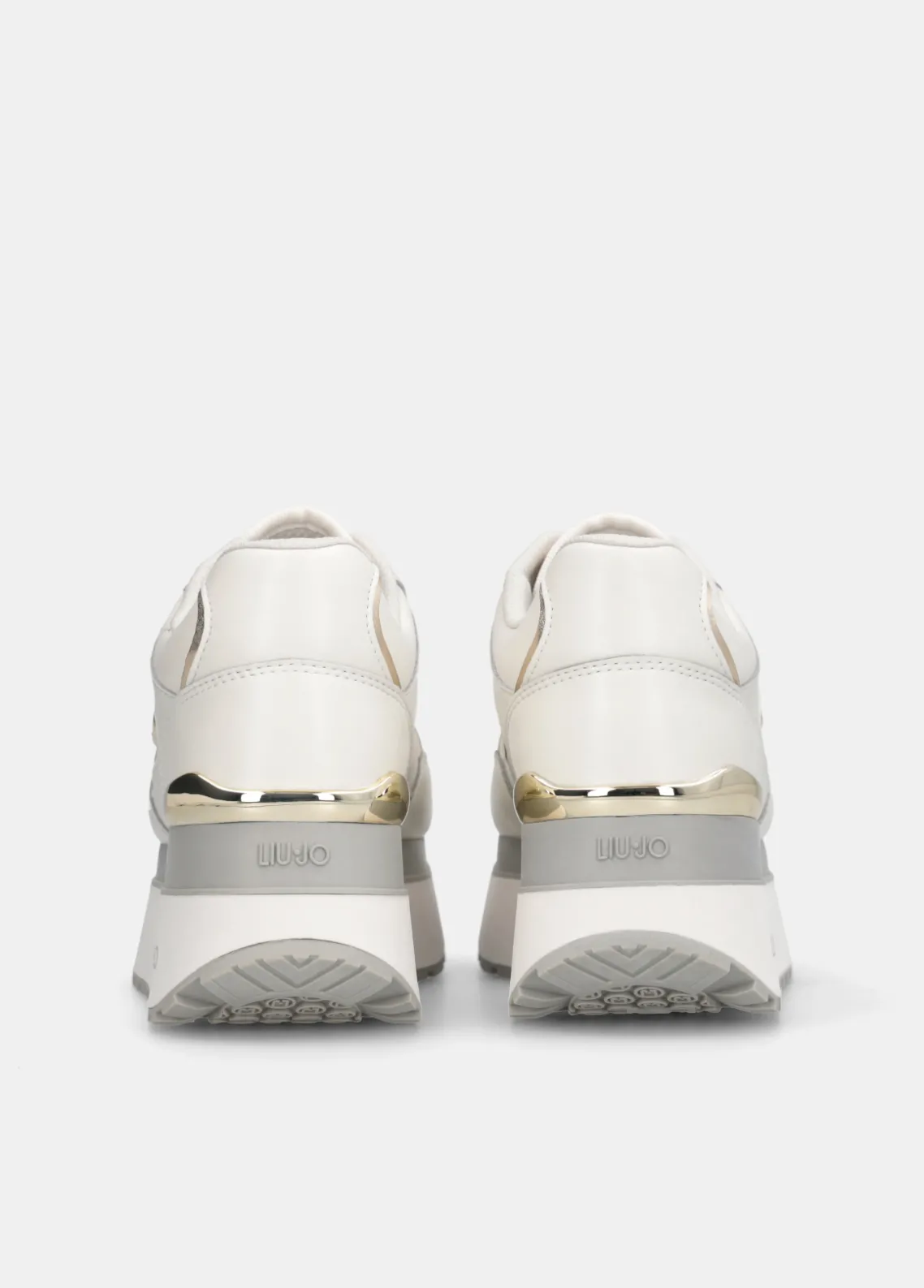 Liu Jo Zapatillas de piel con plataforma alta-Mujer Sneakers