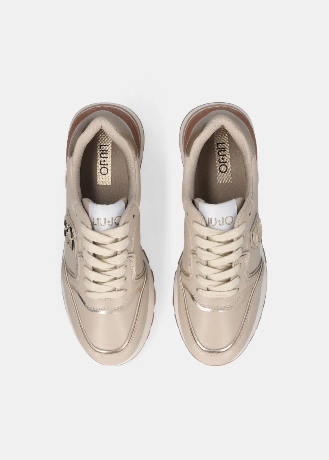 Liu Jo Zapatillas de piel con plataforma-Mujer Sneakers