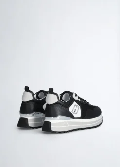 Liu Jo Zapatillas de piel y malla con plataforma-Mujer Sneakers