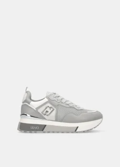 Liu Jo Zapatillas de piel y malla-Mujer Sneakers