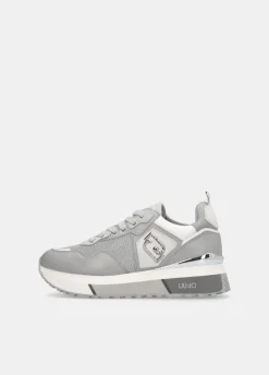 Liu Jo Zapatillas de piel y malla-Mujer Sneakers