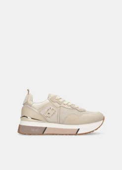 Liu Jo Zapatillas de piel y malla-Mujer Sneakers