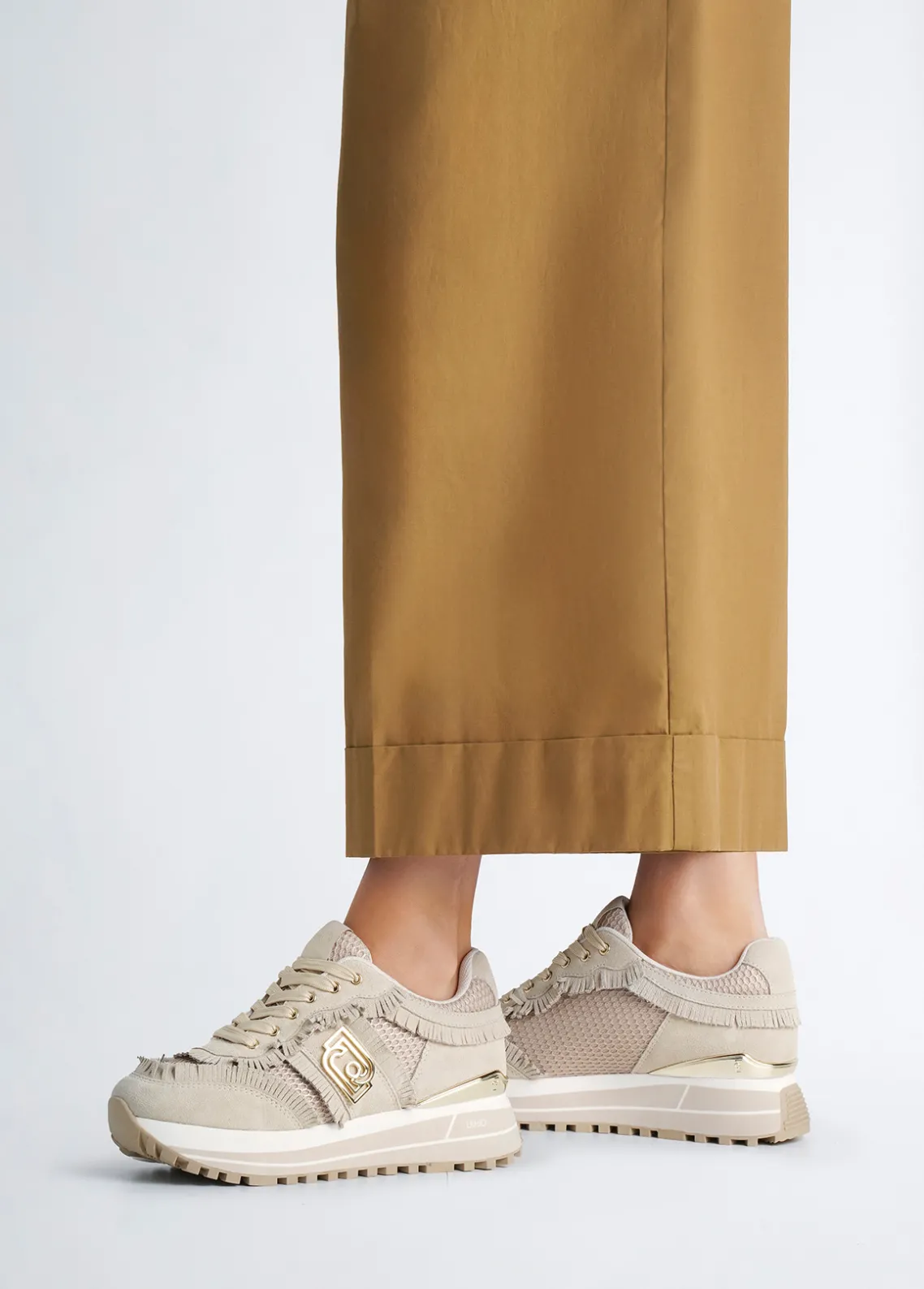 Liu Jo Zapatillas de plataforma con flecos-Mujer Sneakers