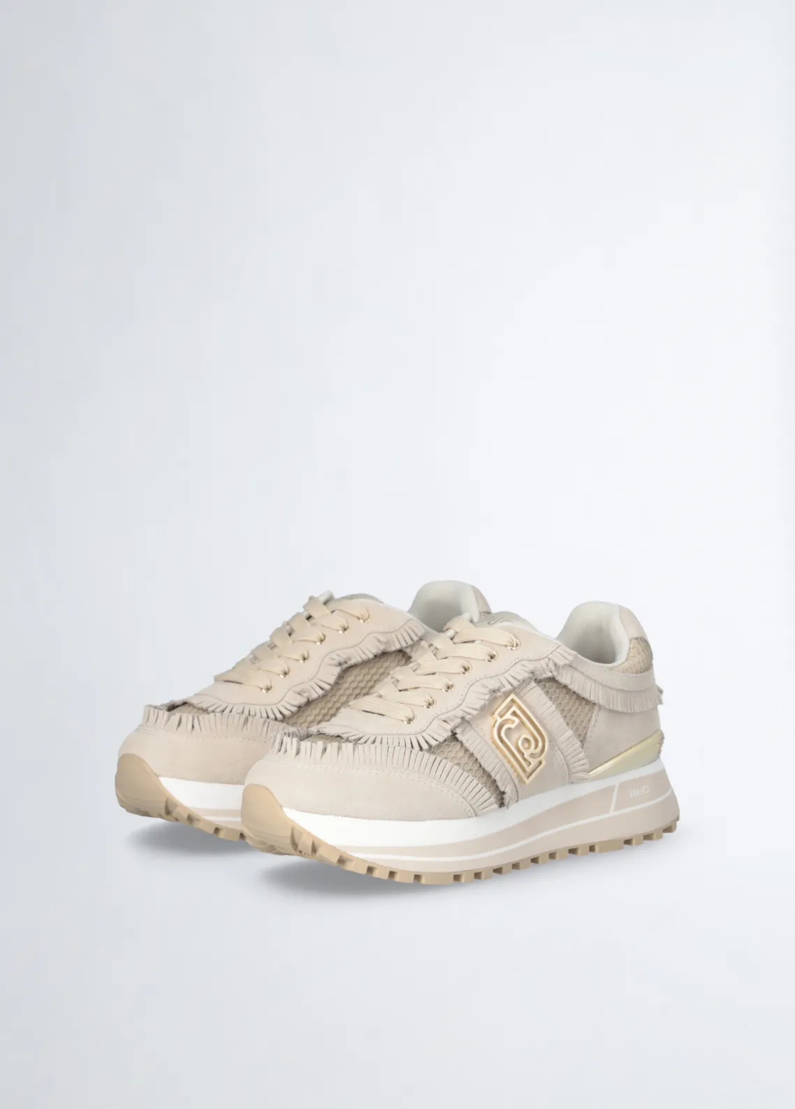 Liu Jo Zapatillas de plataforma con flecos-Mujer Sneakers