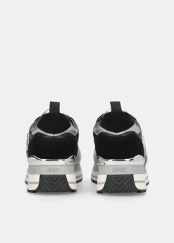 Liu Jo Zapatillas de plataforma con brillos de estampado animal-Mujer Sneakers