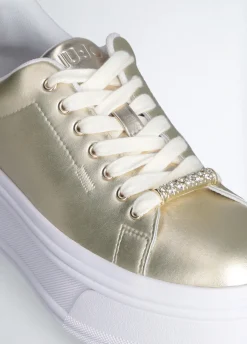 Liu Jo Zapatillas deportivas de plataforma en cuero-Mujer Sneakers