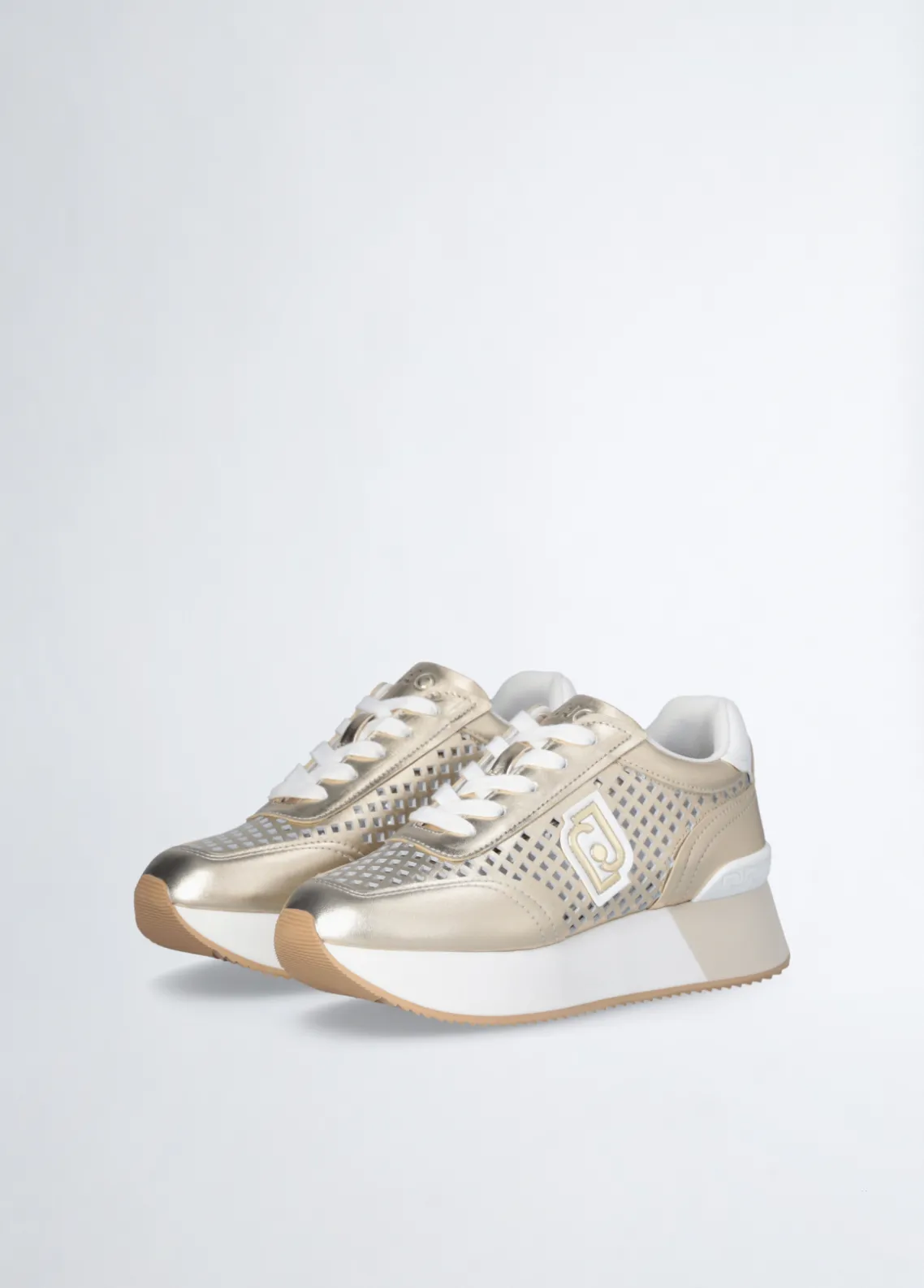 Liu Jo Zapatillas perforadas con plataforma-Mujer Sneakers