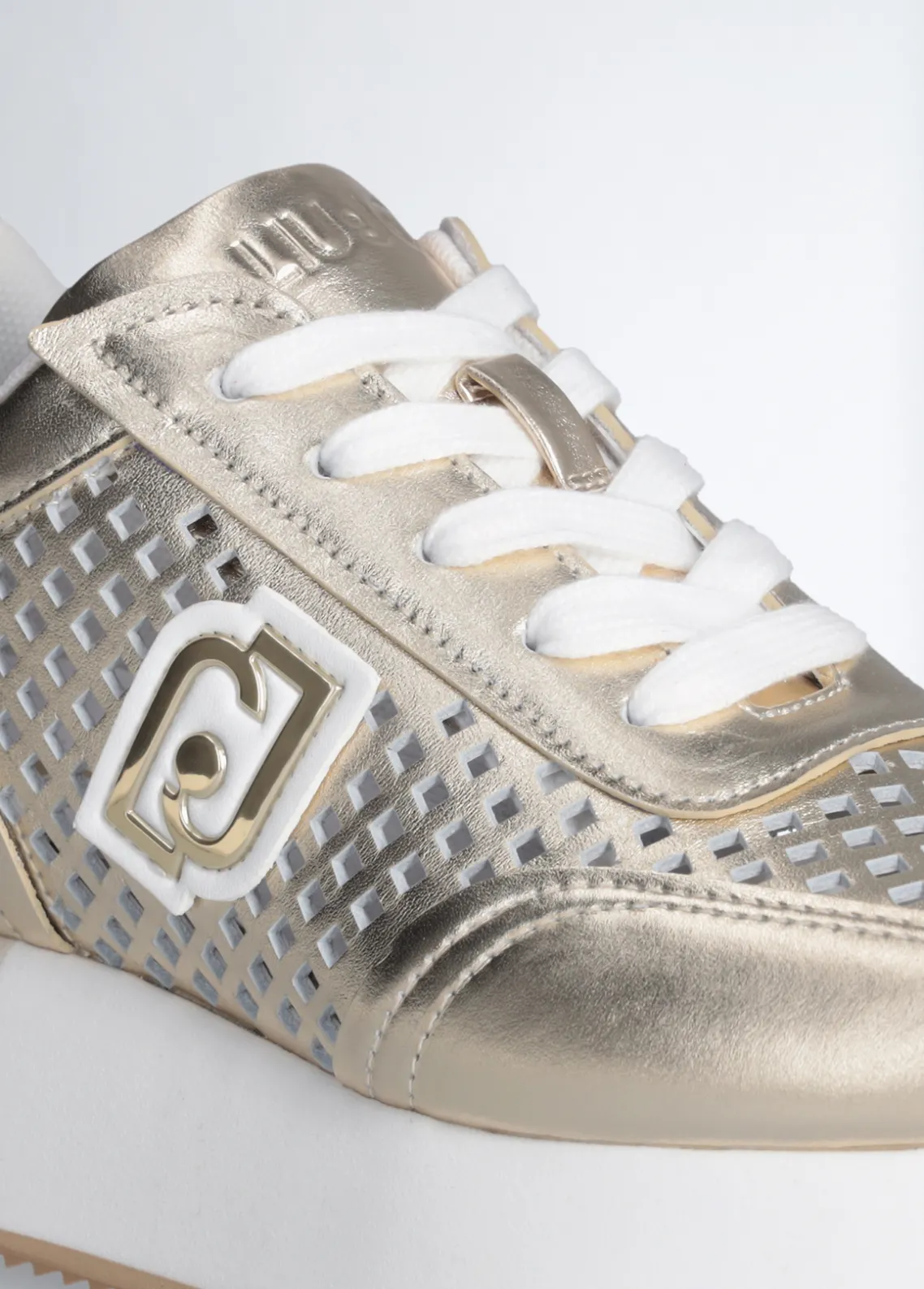 Liu Jo Zapatillas perforadas con plataforma-Mujer Sneakers