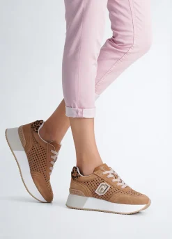 Liu Jo Zapatillas perforadas con plataforma-Mujer Sneakers
