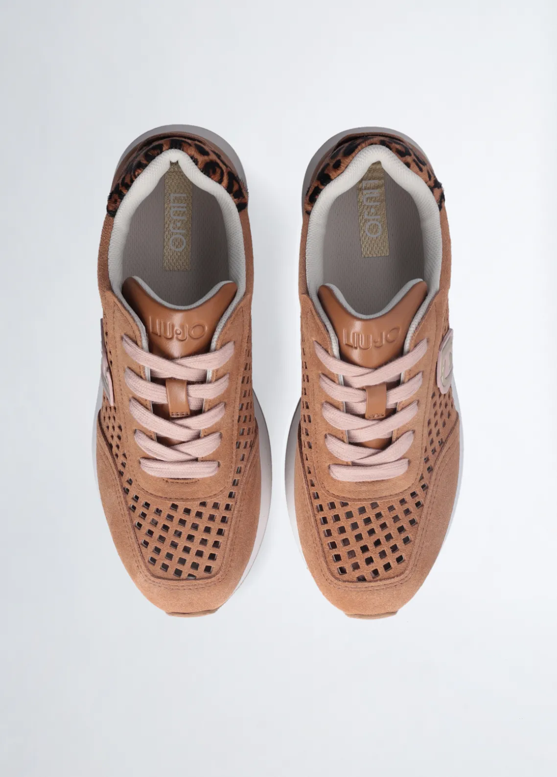 Liu Jo Zapatillas perforadas con plataforma-Mujer Sneakers