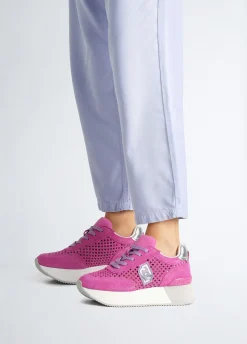 Liu Jo Zapatillas perforadas con plataforma-Mujer Sneakers