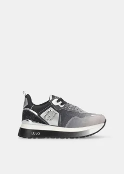 Liu Jo Zapatillas totalmente de strass con plataforma-Mujer Sneakers