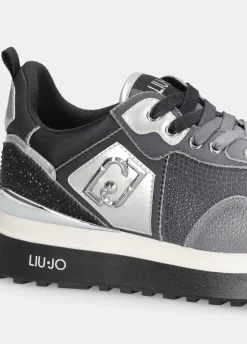 Liu Jo Zapatillas totalmente de strass con plataforma-Mujer Sneakers