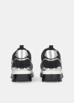 Liu Jo Zapatillas totalmente de strass con plataforma-Mujer Sneakers