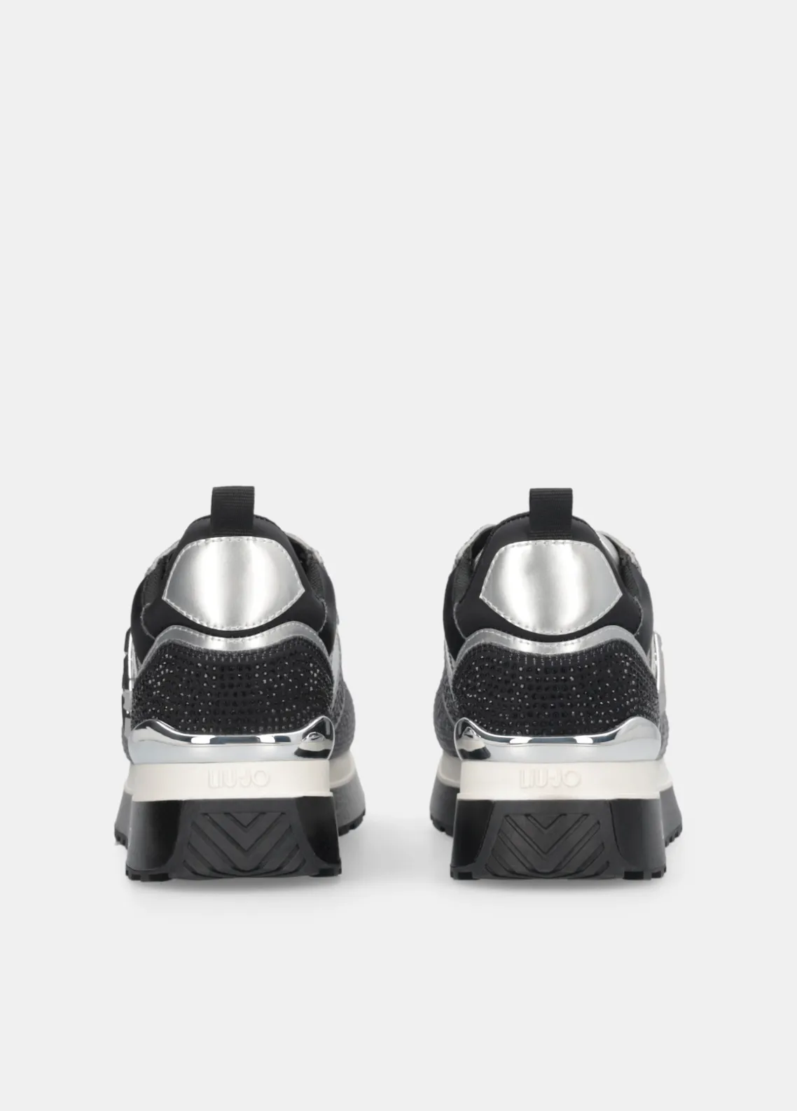 Liu Jo Zapatillas totalmente de strass con plataforma-Mujer Sneakers