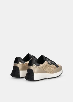 Liu Jo Zapatillas totalmente de lentejuelas-Mujer Sneakers