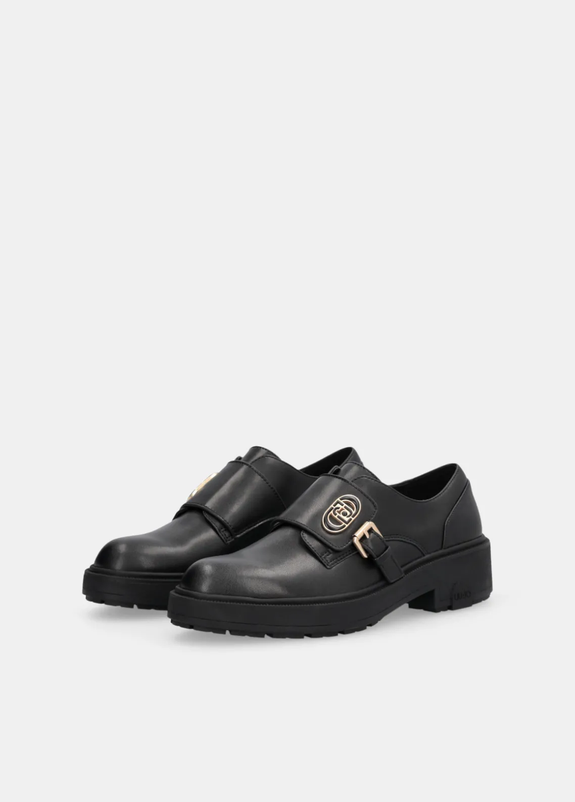 Liu Jo Zapatos de piel con hebilla-Mujer Mocasines