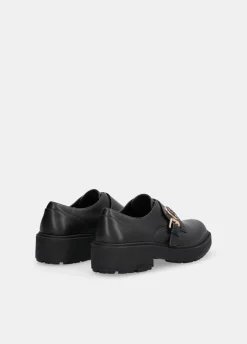 Liu Jo Zapatos de piel con hebilla-Mujer Mocasines