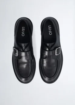 Liu Jo Zapatos de piel con hebilla-Mujer Mocasines