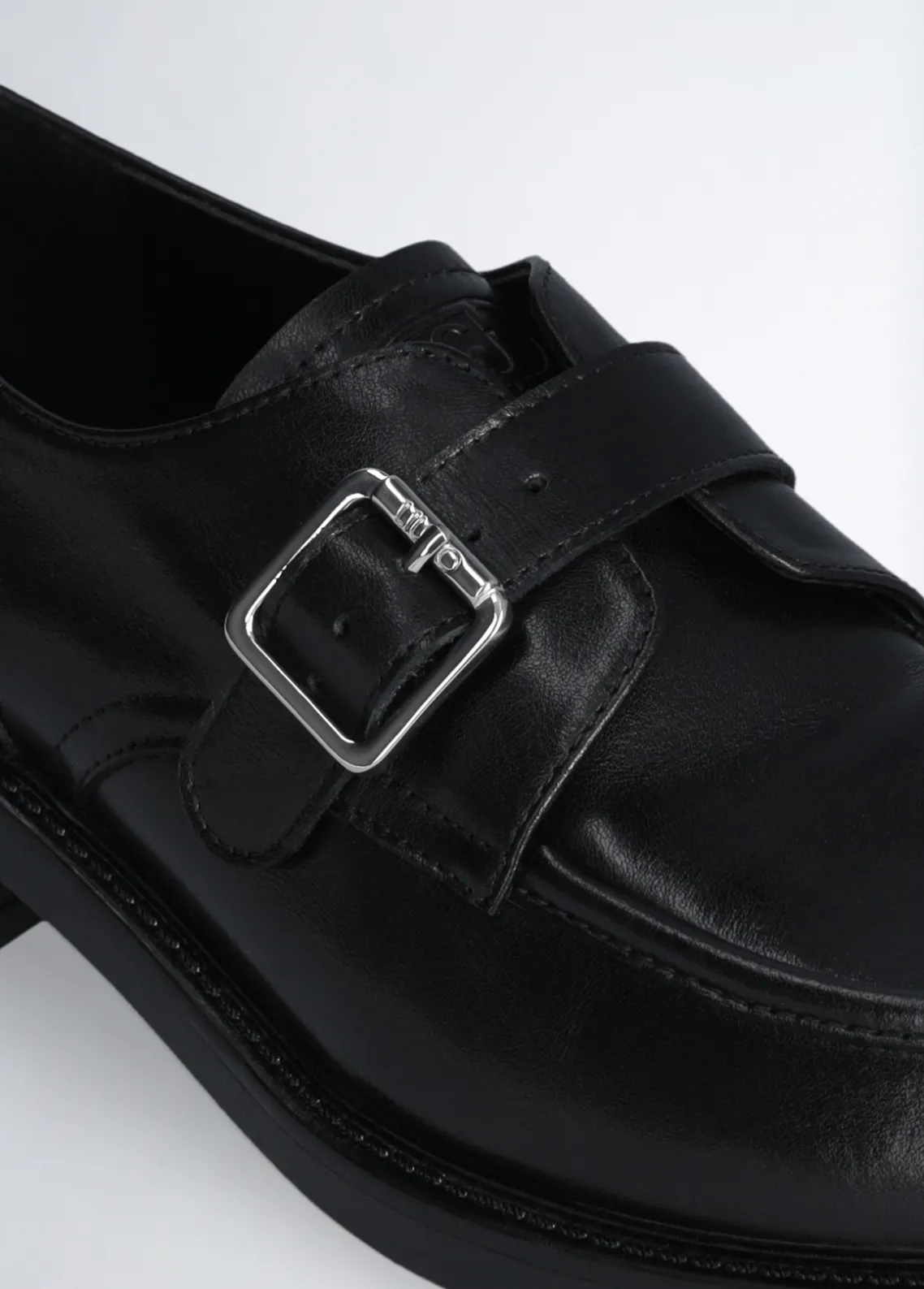 Liu Jo Zapatos de piel con hebilla-Mujer Mocasines
