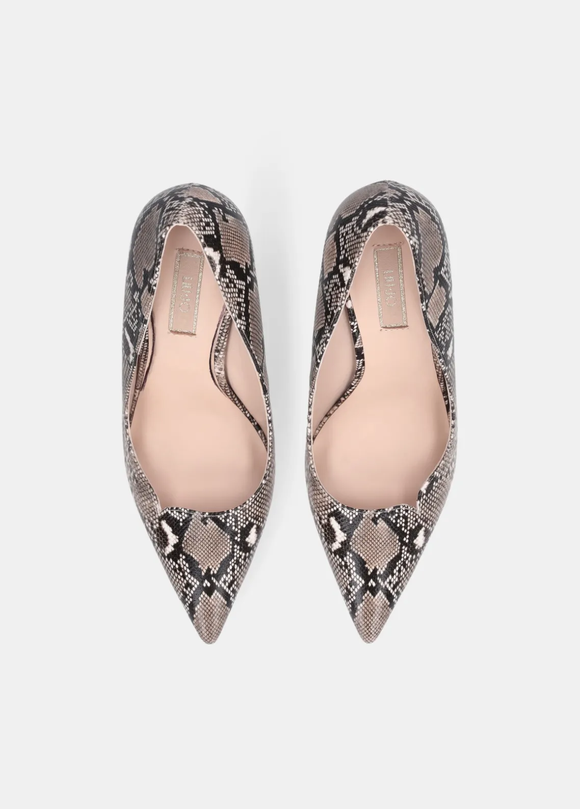 Liu Jo Zapatos de salón con estampado de piel de serpiente-Mujer Zapatos De Salón