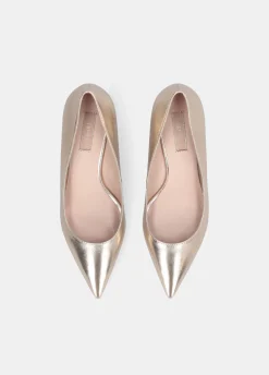 Liu Jo Zapatos de salón laminados con tajón bajo-Mujer Zapatos De Salón