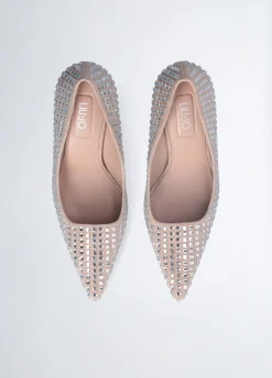 Liu Jo Zapatos de salón nude llenos de strass-Mujer Zapatos De Salón