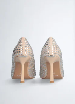 Liu Jo Zapatos de salón nude llenos de strass-Mujer Zapatos De Salón