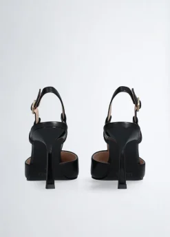 Liu Jo Zapatos destalonados con logotipo grande-Mujer Zapatos De Salón