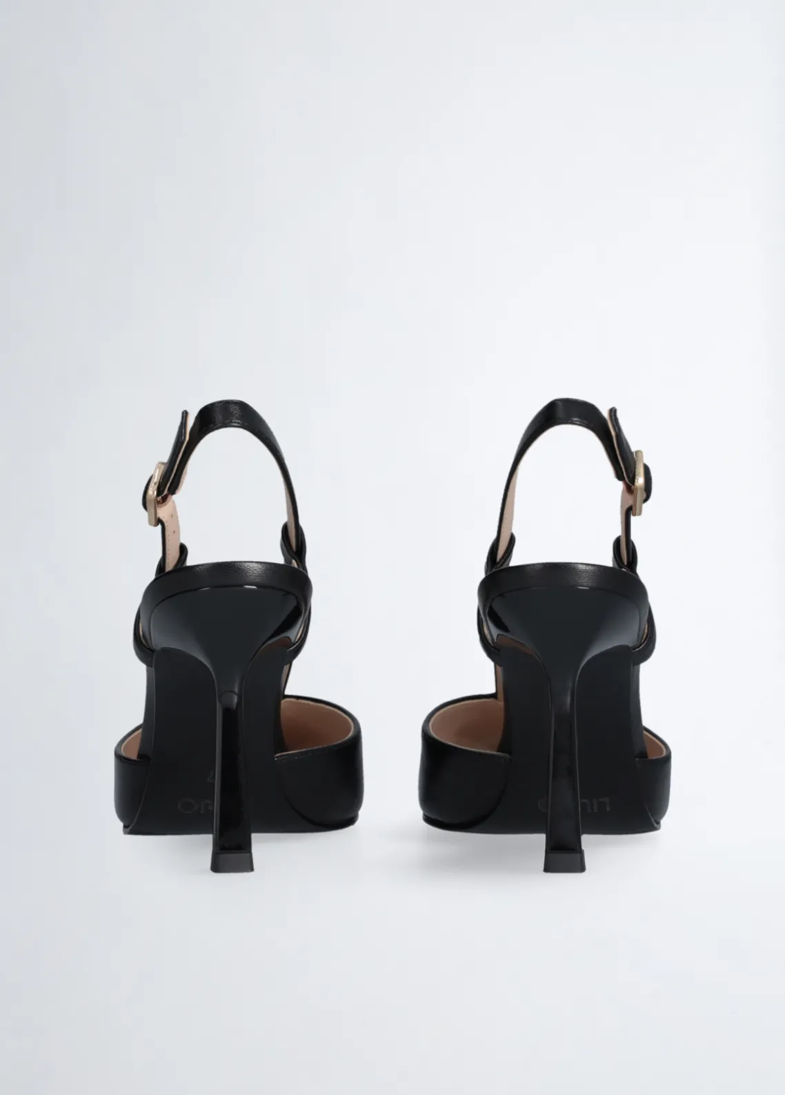 Liu Jo Zapatos destalonados con logotipo grande-Mujer Zapatos De Salón