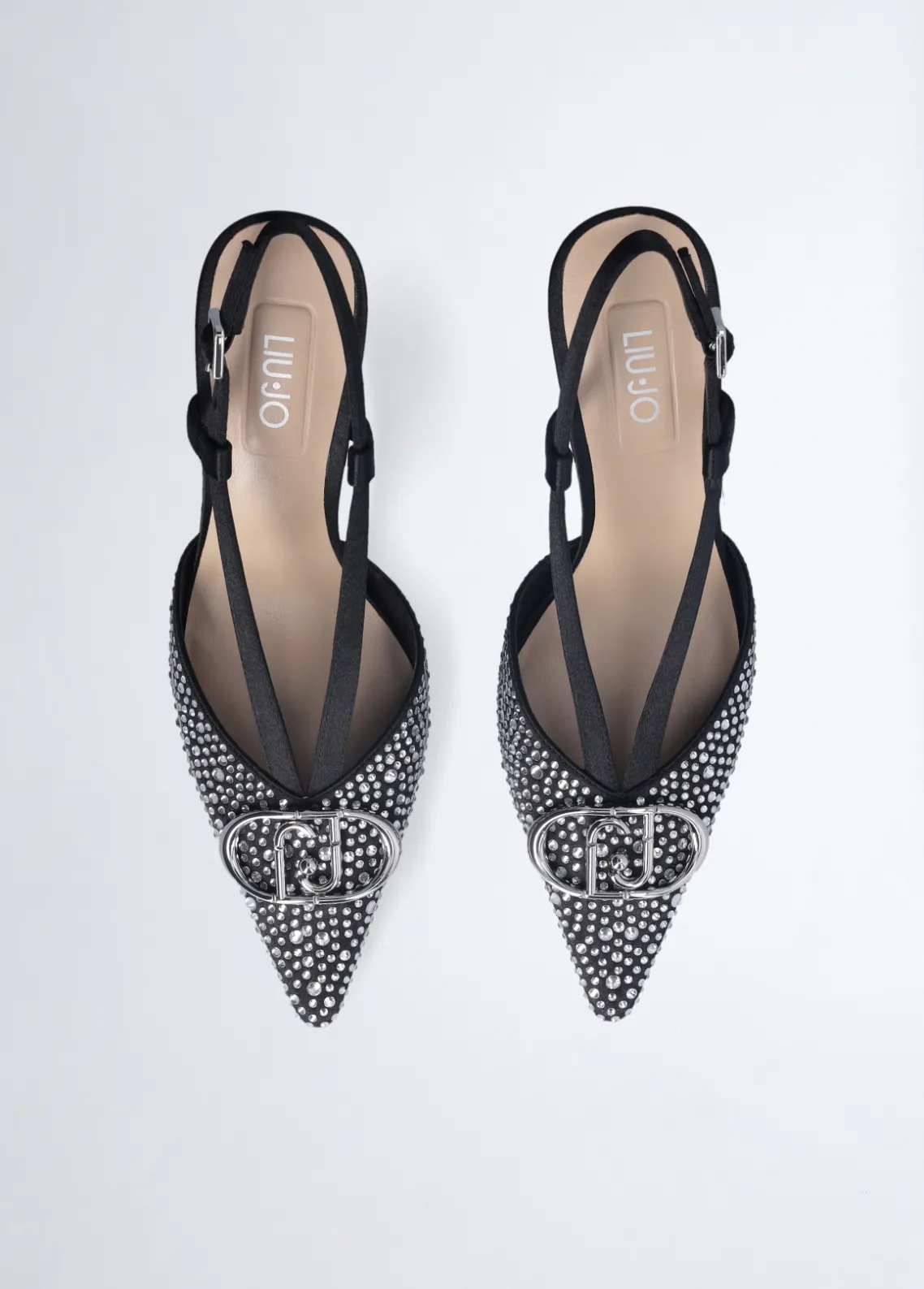 Liu Jo Zapatos destalonados con strass-Mujer Zapatos De Salón