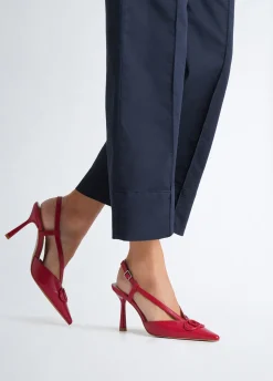 Liu Jo Zapatos destalonados con logotipo grande-Mujer Zapatos De Salón