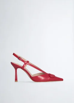 Liu Jo Zapatos destalonados con logotipo grande-Mujer Zapatos De Salón