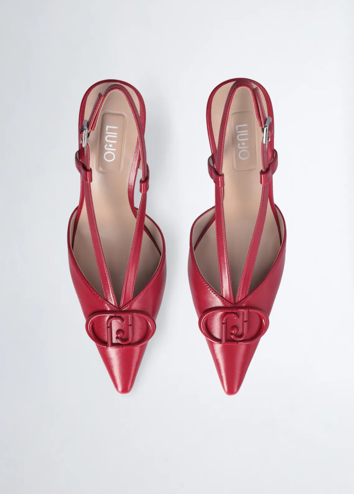 Liu Jo Zapatos destalonados con logotipo grande-Mujer Zapatos De Salón