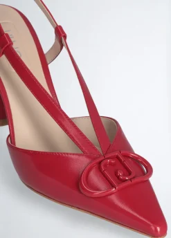Liu Jo Zapatos destalonados con logotipo grande-Mujer Zapatos De Salón