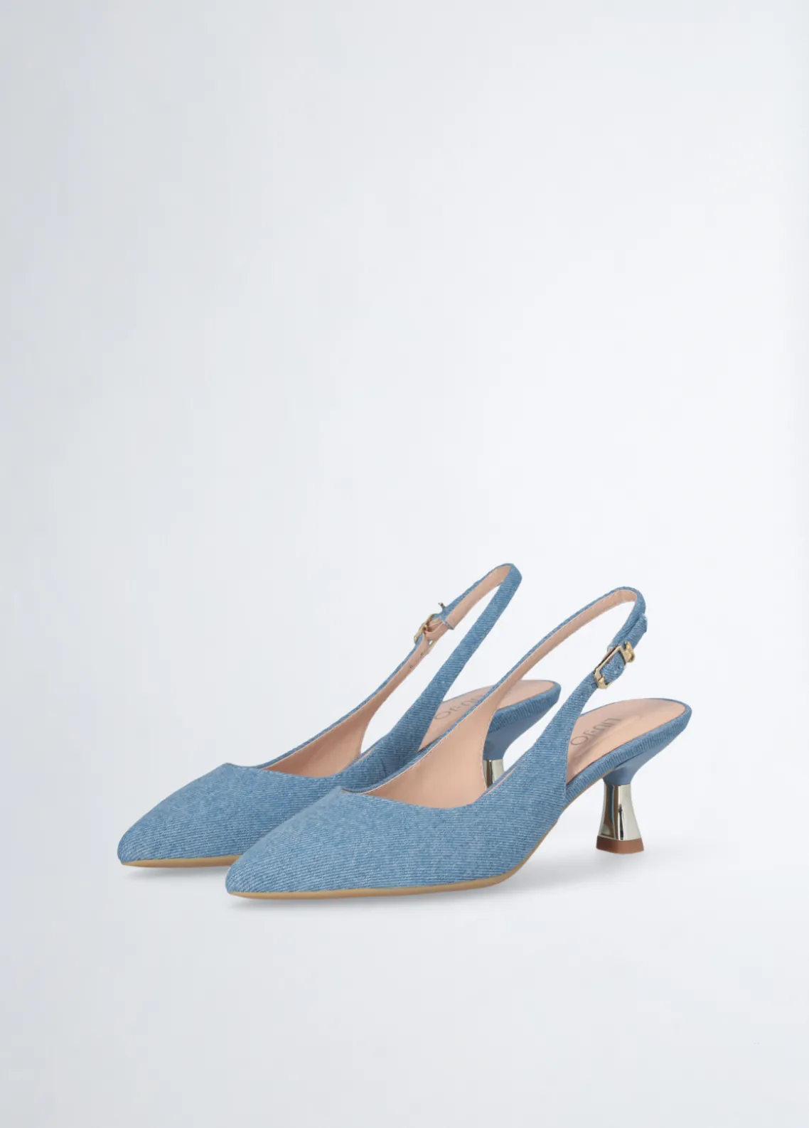 Liu Jo Zapatos destalonados de denim-Mujer Zapatos De Salón