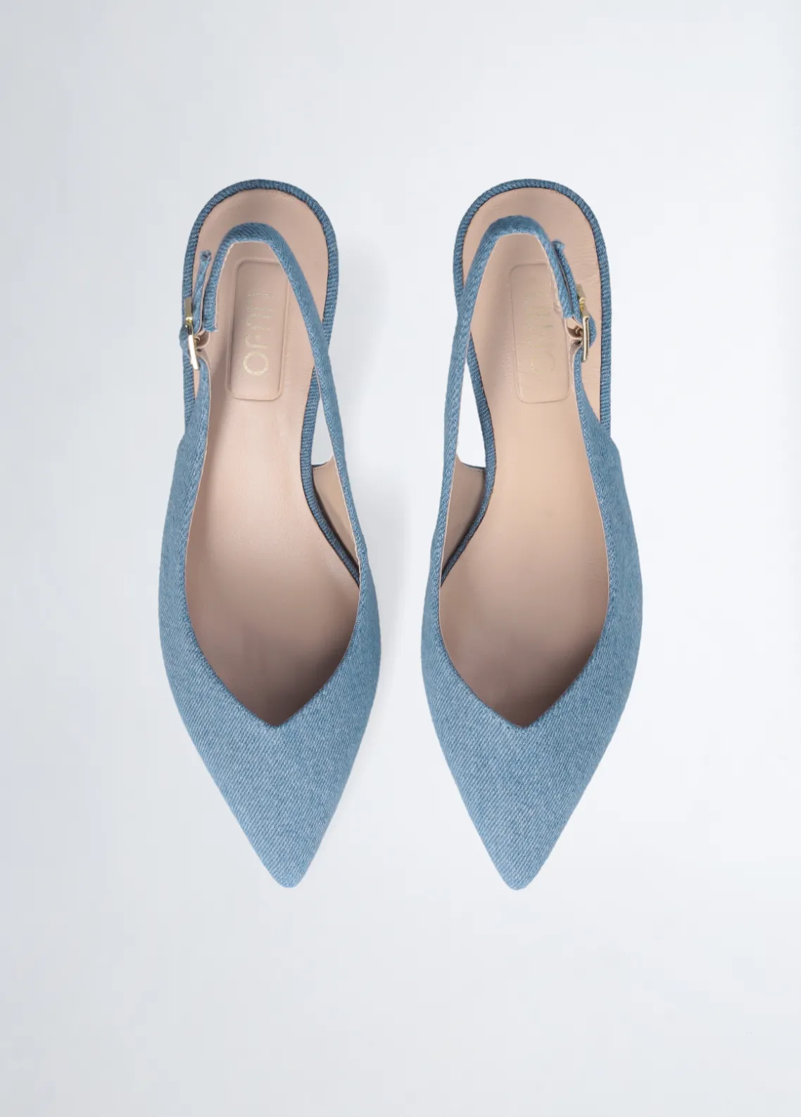 Liu Jo Zapatos destalonados de denim-Mujer Zapatos De Salón