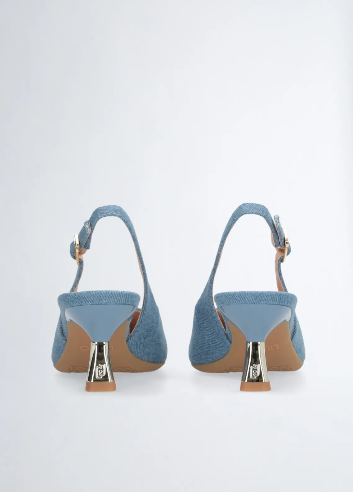 Liu Jo Zapatos destalonados de denim-Mujer Zapatos De Salón