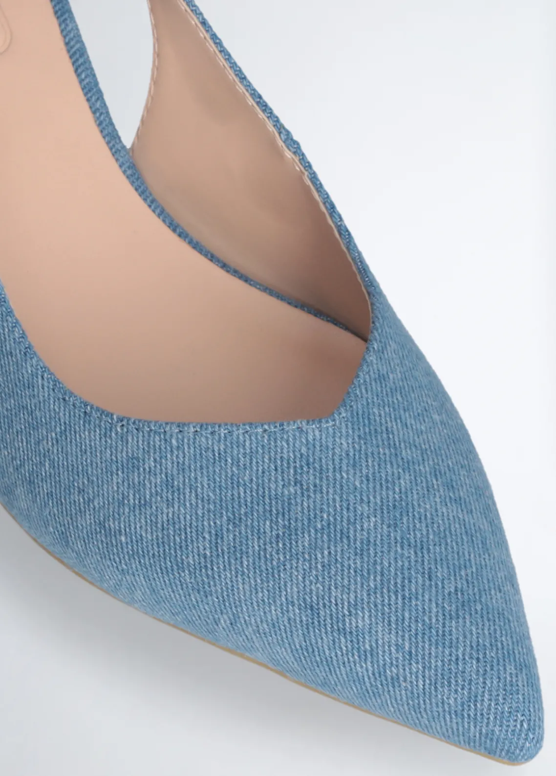Liu Jo Zapatos destalonados de denim-Mujer Zapatos De Salón